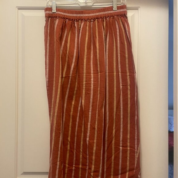 Madewell linen-style midi skirt - Picture 4 of 5